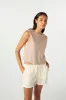 Sleeveless Babe Tee sold by AMO