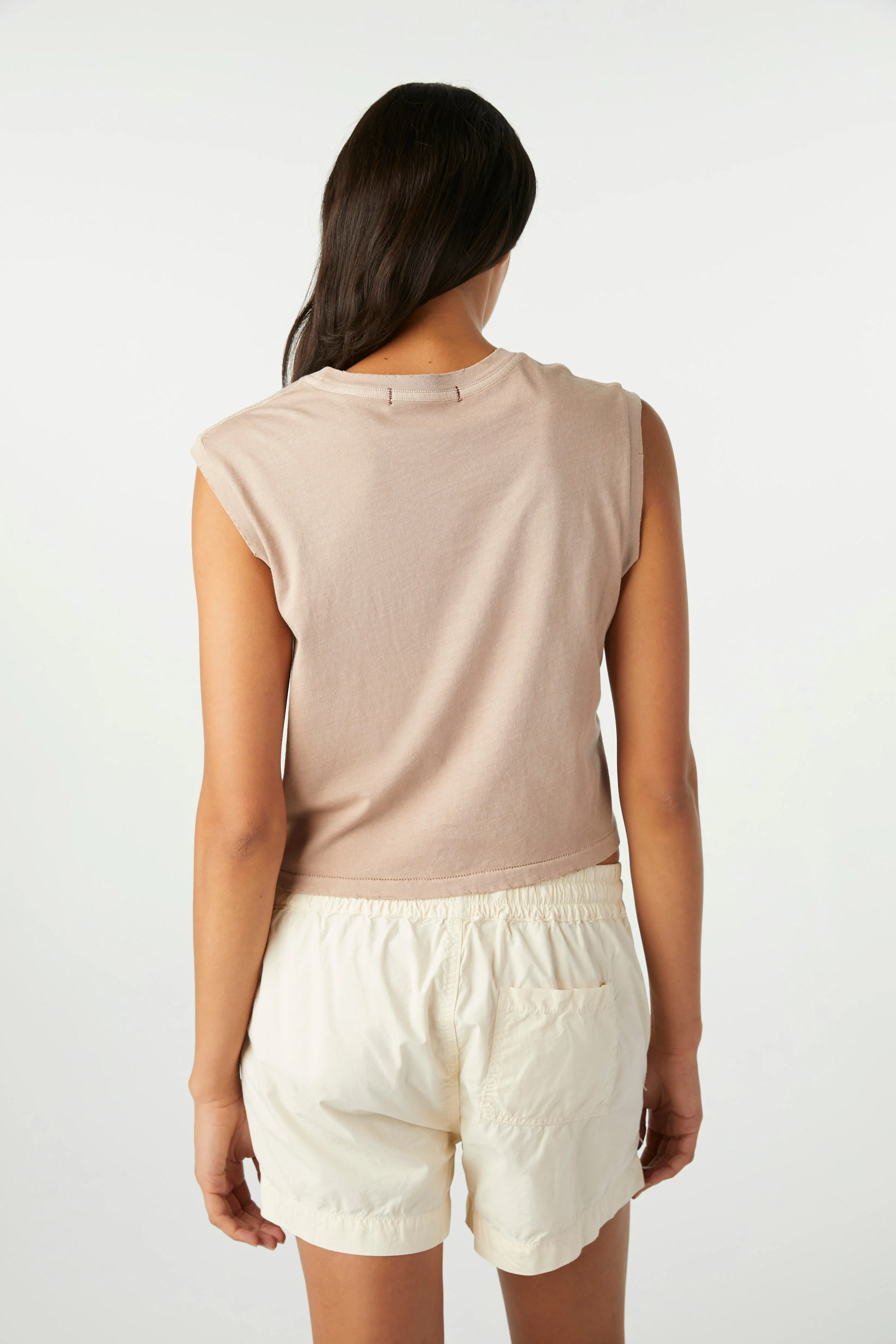 Sleeveless Babe Tee sold by AMO product image thumbnail 4