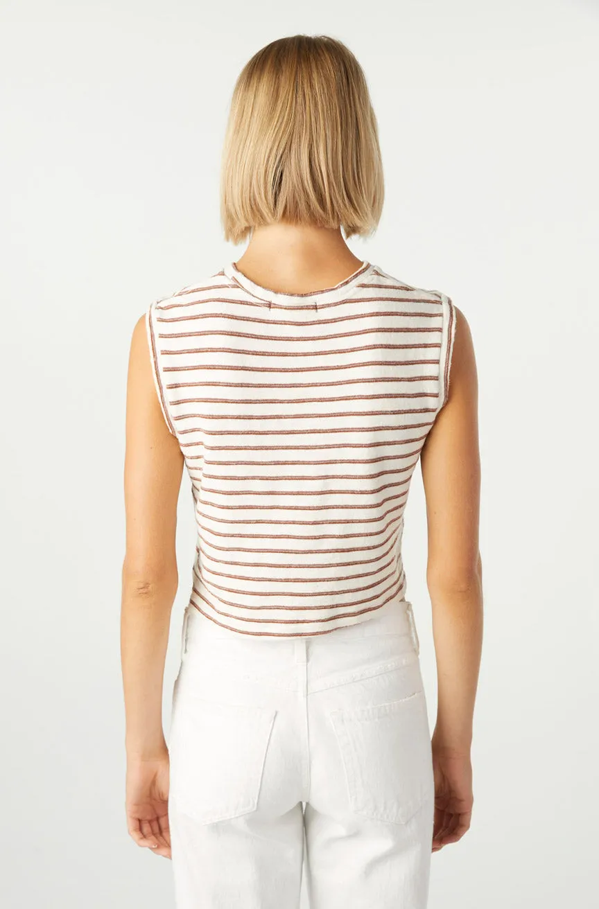 Sleeveless Babe Tee sold by AMO product image thumbnail 4