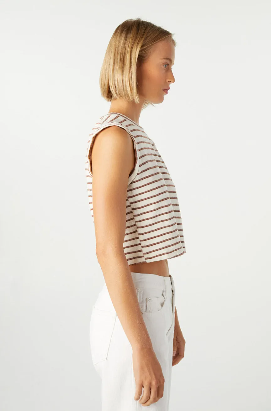 Sleeveless Babe Tee sold by AMO product image thumbnail 3