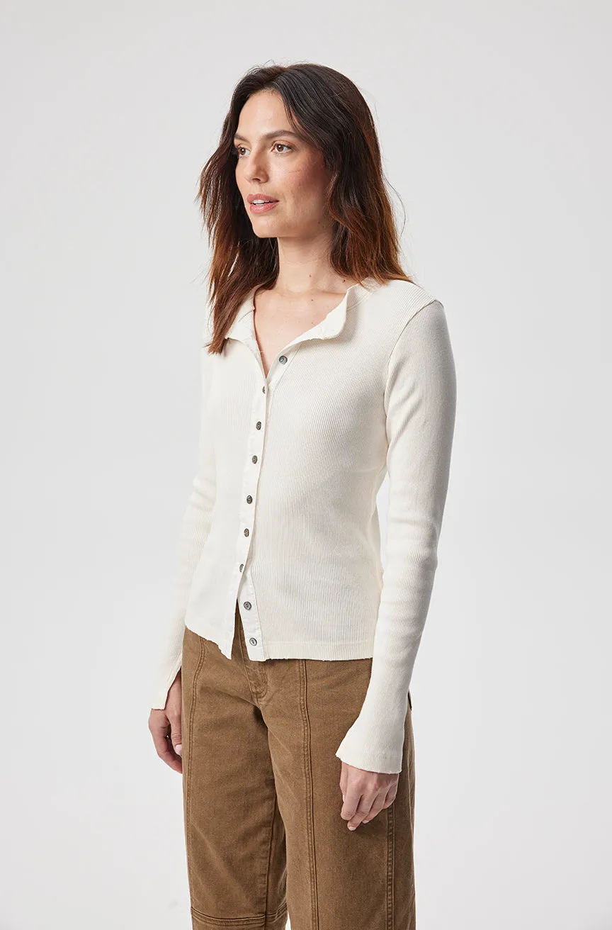 Lacy Rib Cardigan sold by AMO product image thumbnail 3