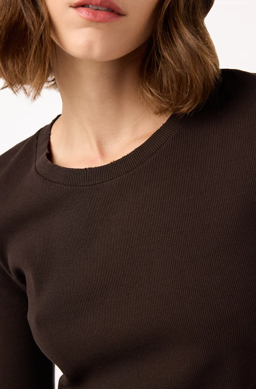 Slim Rib Tee sold by AMO product image thumbnail 5