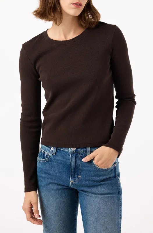 Slim Rib Tee sold by AMO