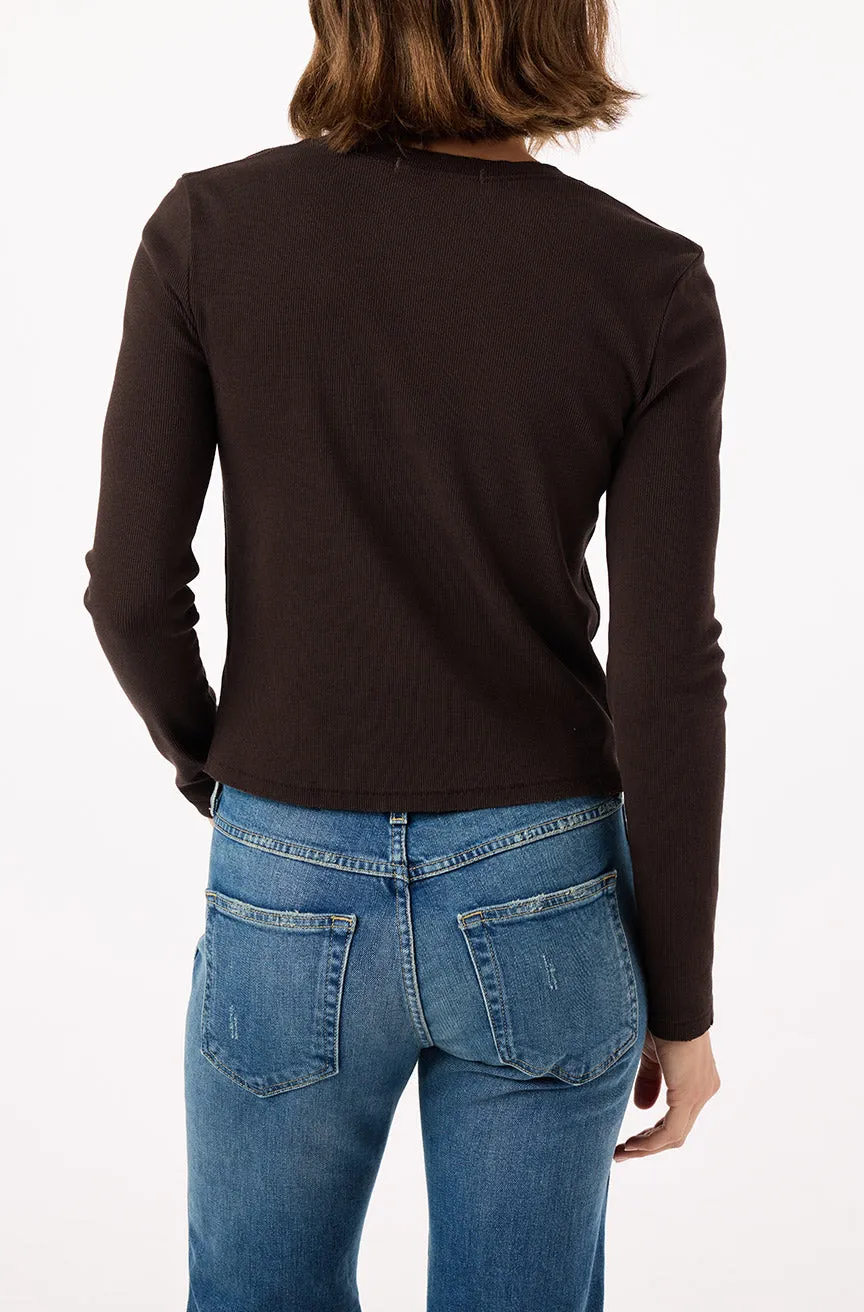 Slim Rib Tee sold by AMO product image thumbnail 4