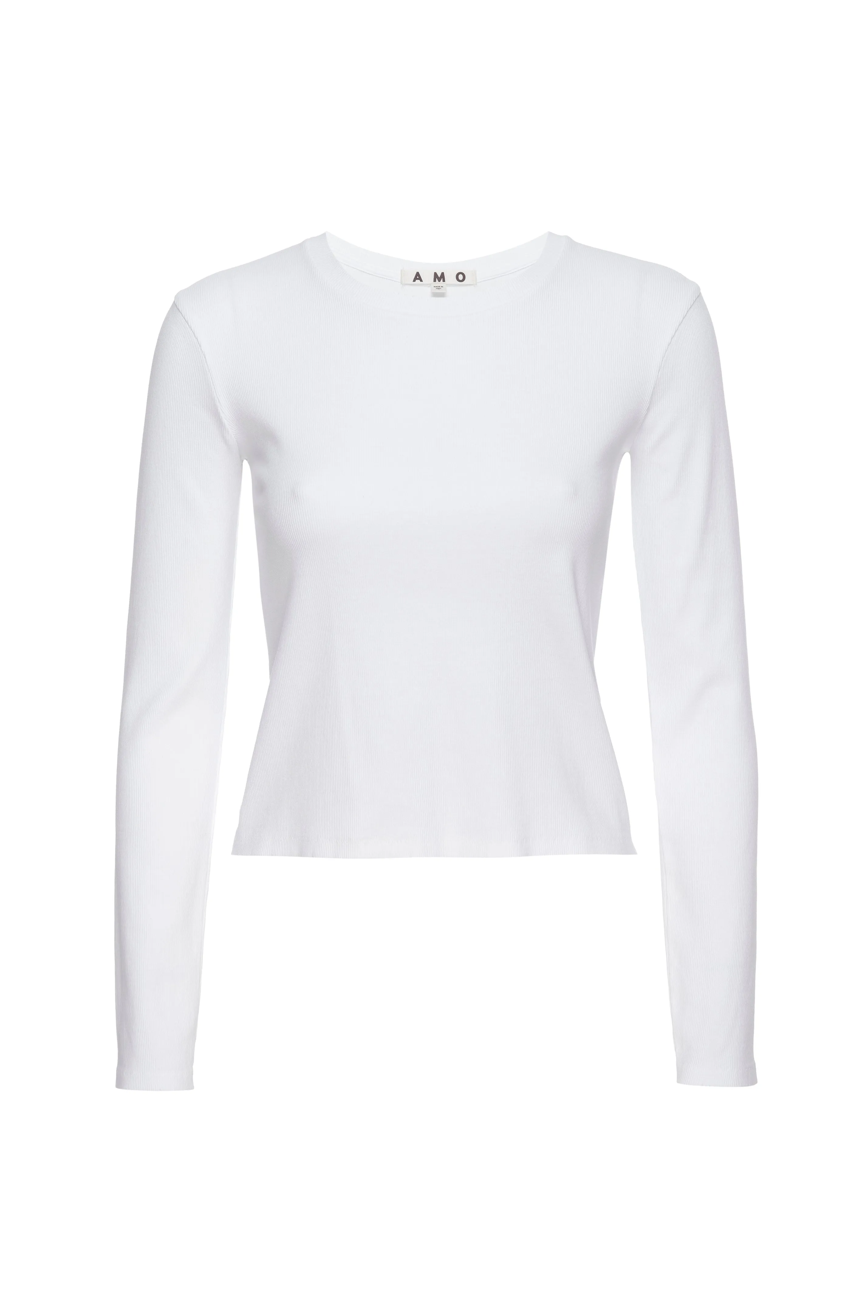 Slim Rib Tee sold by AMO product image thumbnail 2