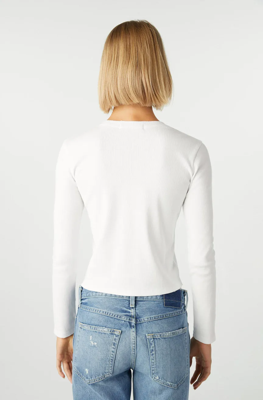 Slim Rib Tee sold by AMO product image thumbnail 4