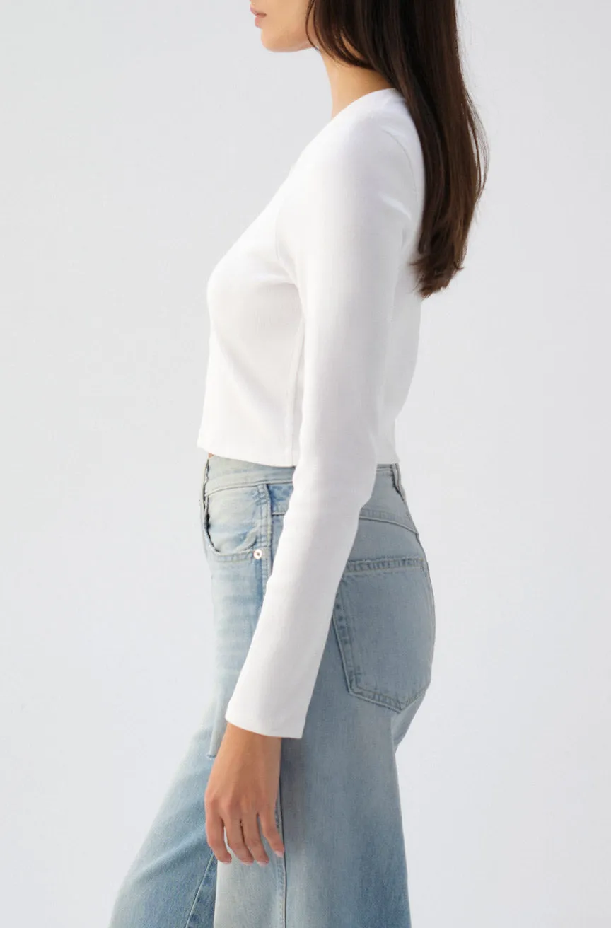 Sassy Rib Henley sold by AMO product image thumbnail 3
