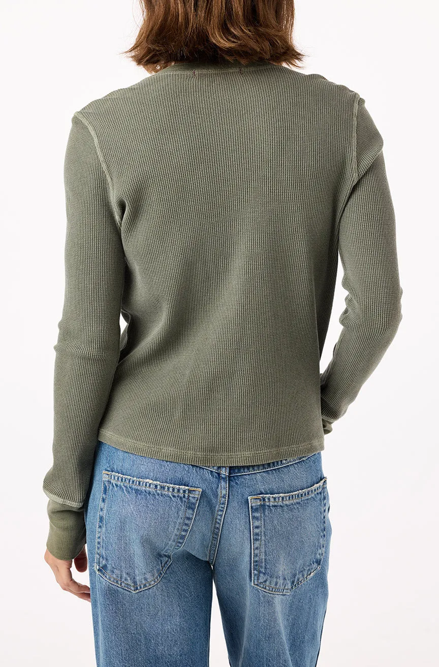 Thermal Henley Tee sold by AMO product image thumbnail 4