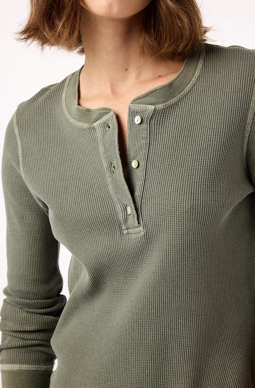 Thermal Henley Tee sold by AMO product image thumbnail 5