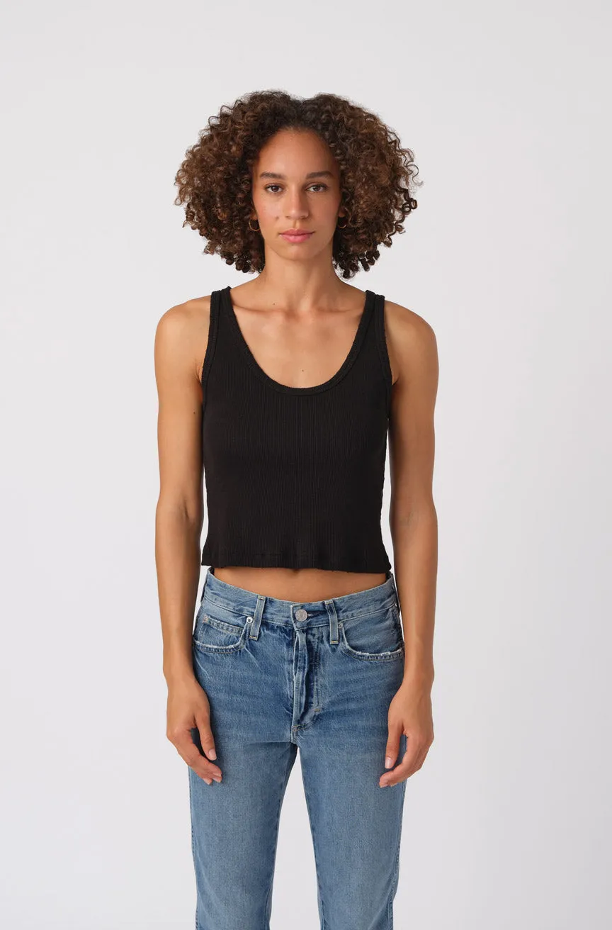 Crop Rib Tank sold by AMO product image thumbnail 3