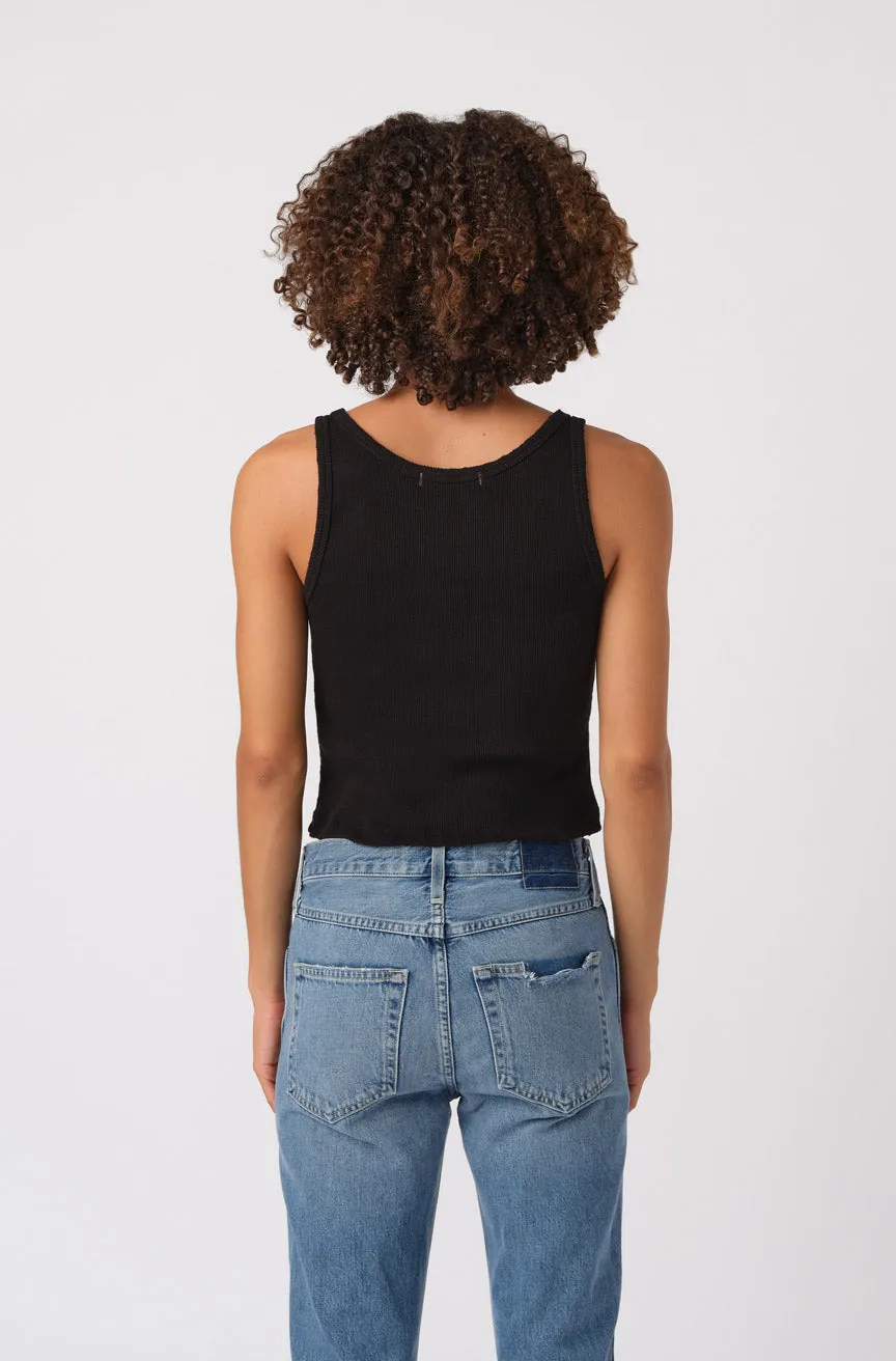 Crop Rib Tank sold by AMO product image thumbnail 4