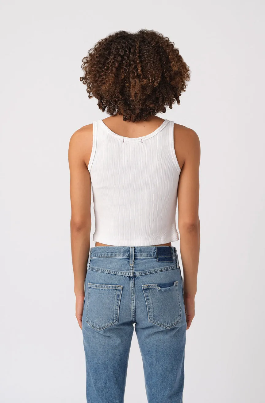 Crop Rib Tank sold by AMO product image thumbnail 5