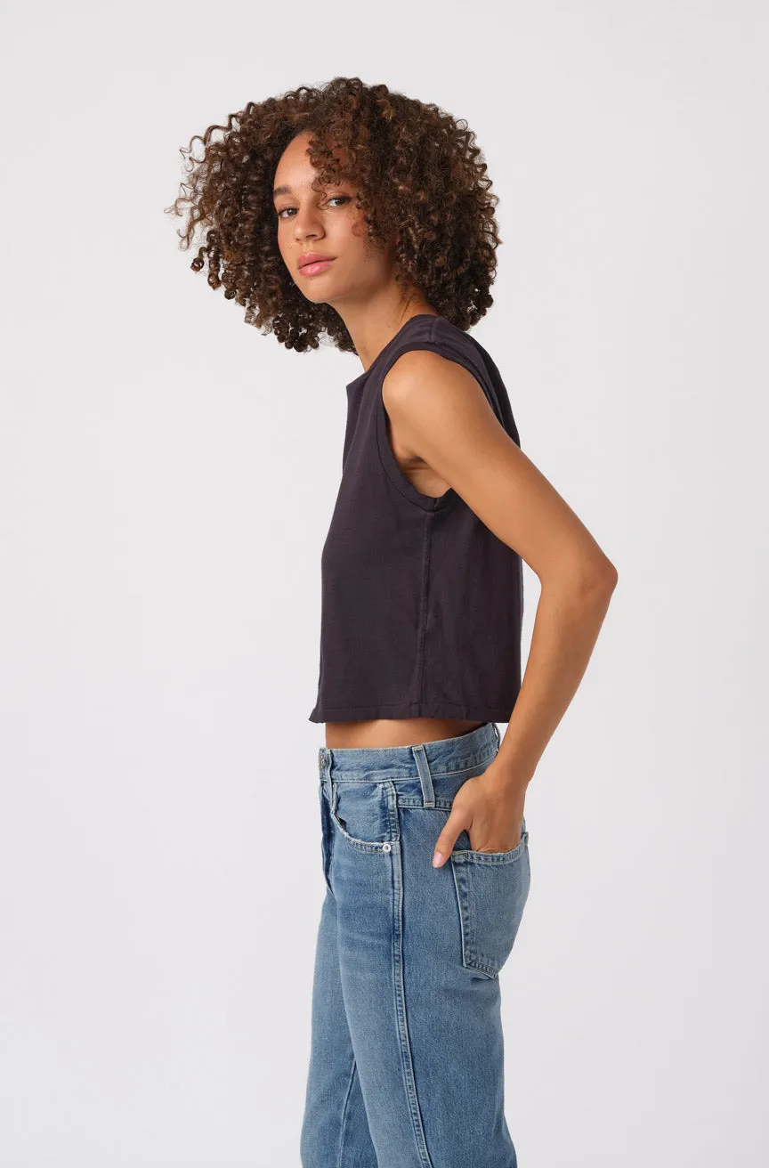 Sleeveless Babe Tee sold by AMO product image thumbnail 3