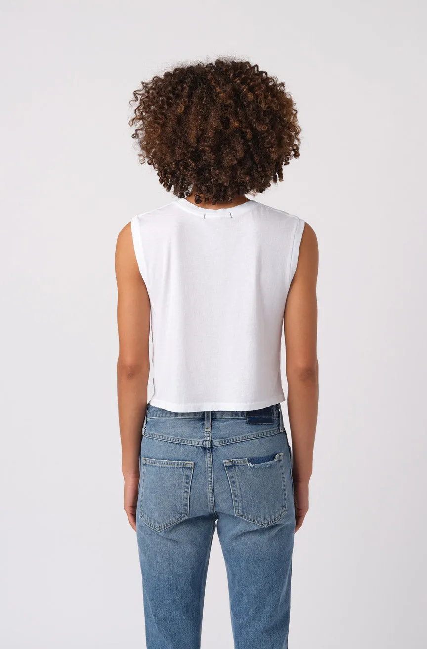 Sleeveless Babe Tee sold by AMO product image thumbnail 4