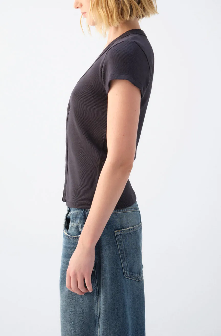 Amour Rib Tee sold by AMO product image thumbnail 3