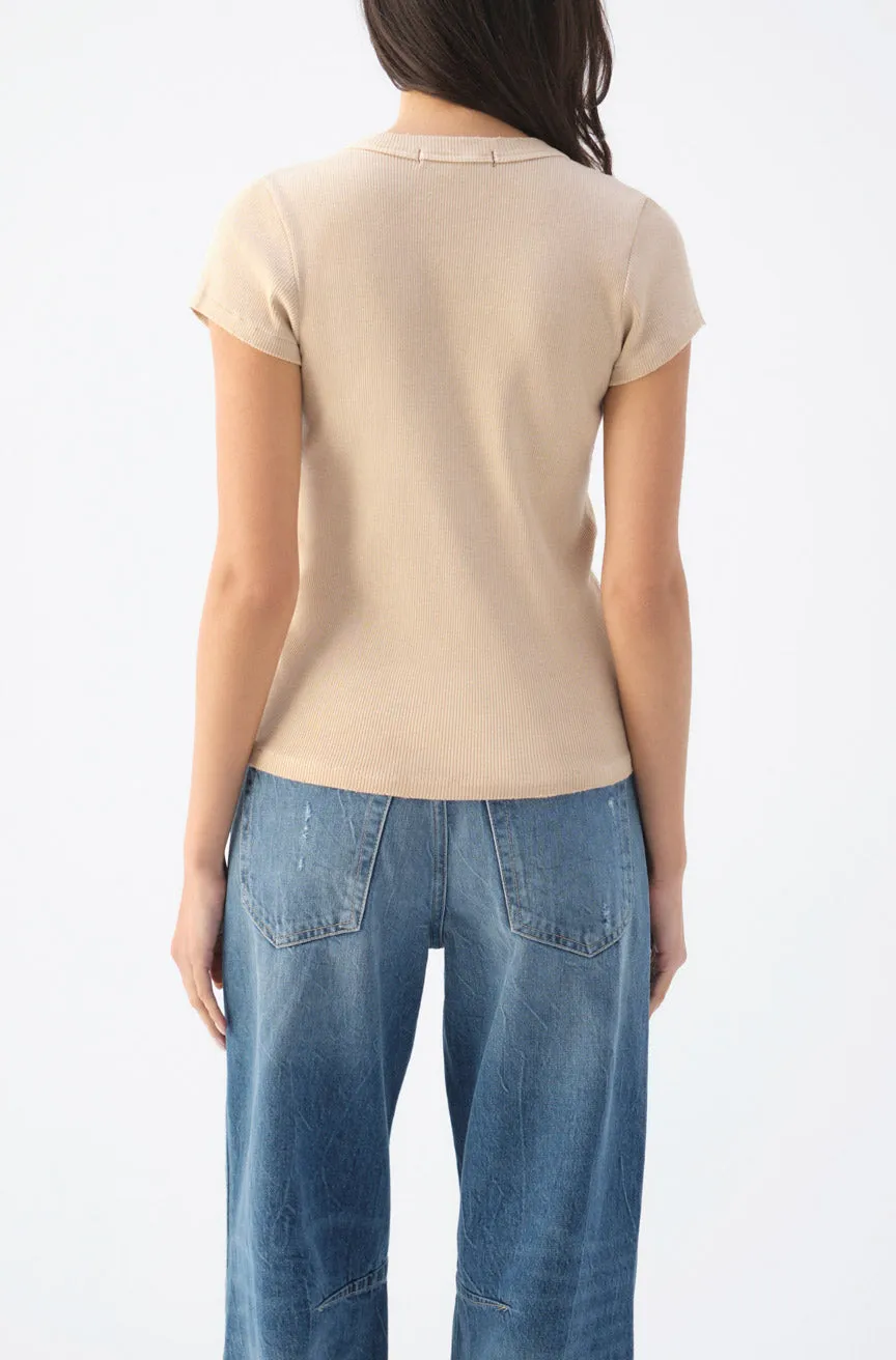 Amour Rib Tee sold by AMO product image thumbnail 4