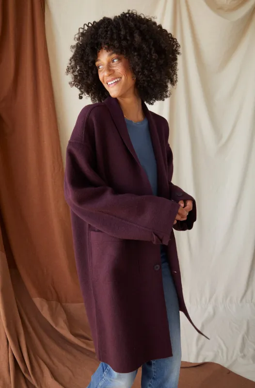 Ida Wool Coat made by AMO