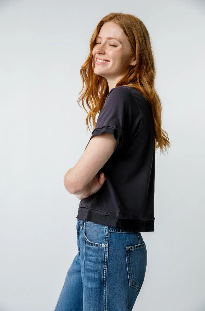 Feather Pima Tee sold by AMO product image thumbnail 3