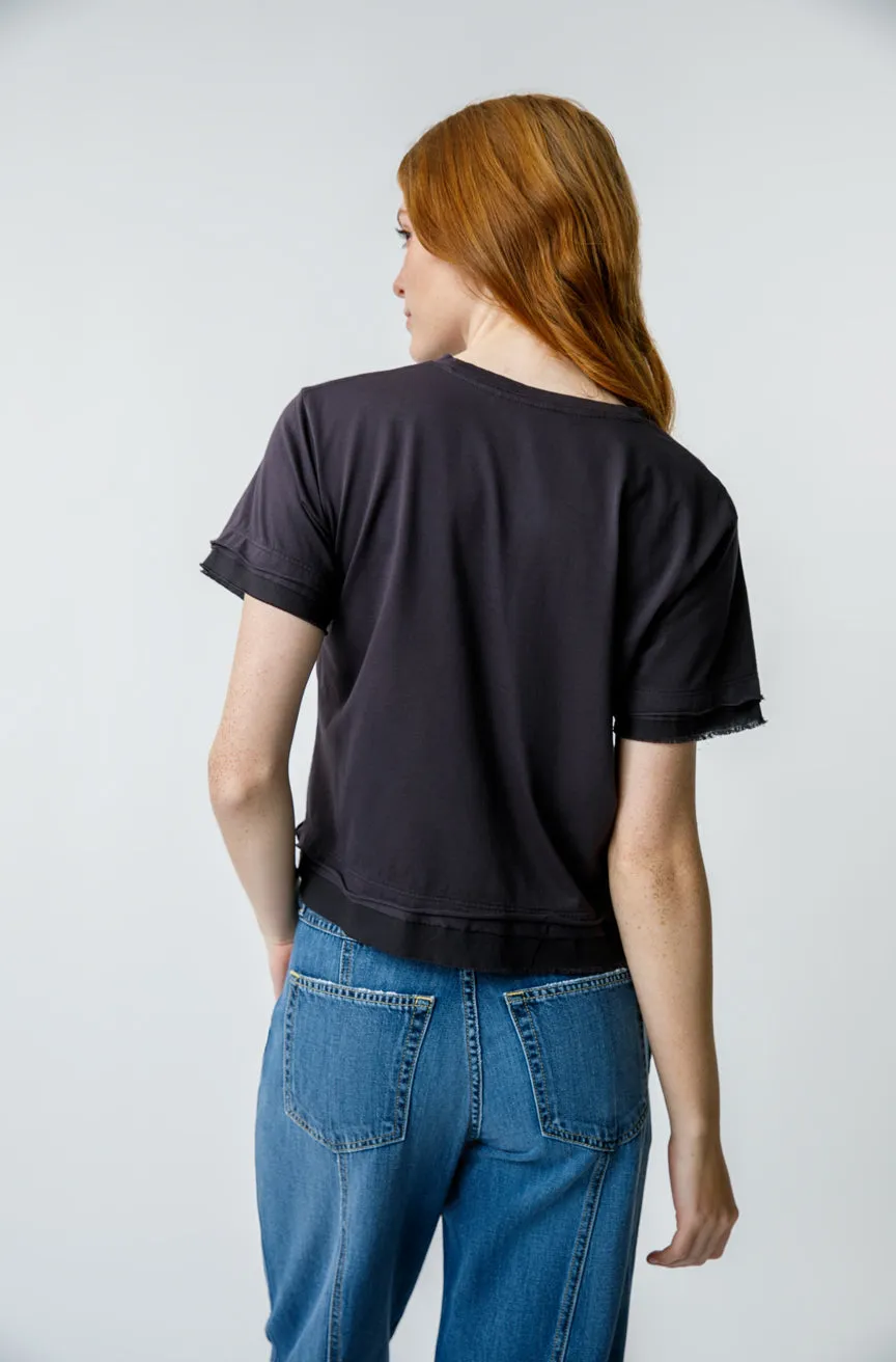 Feather Pima Tee sold by AMO product image thumbnail 4