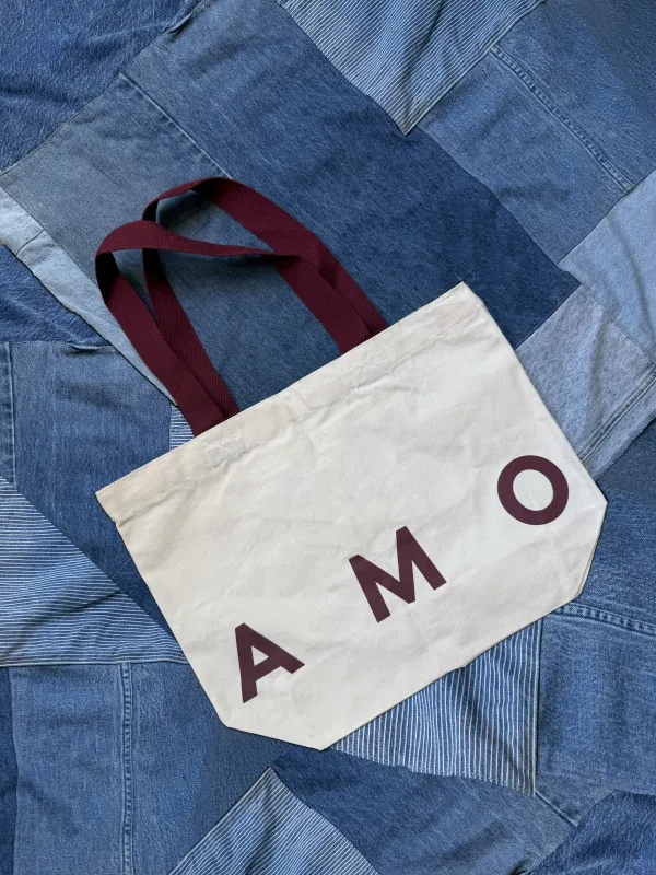 AMO Canvas Tote Bag sold by AMO