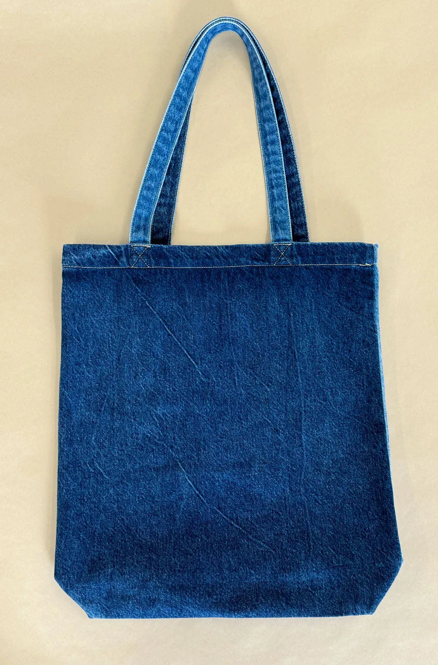 Free Denim Tote Bag sold by AMO product image thumbnail 3