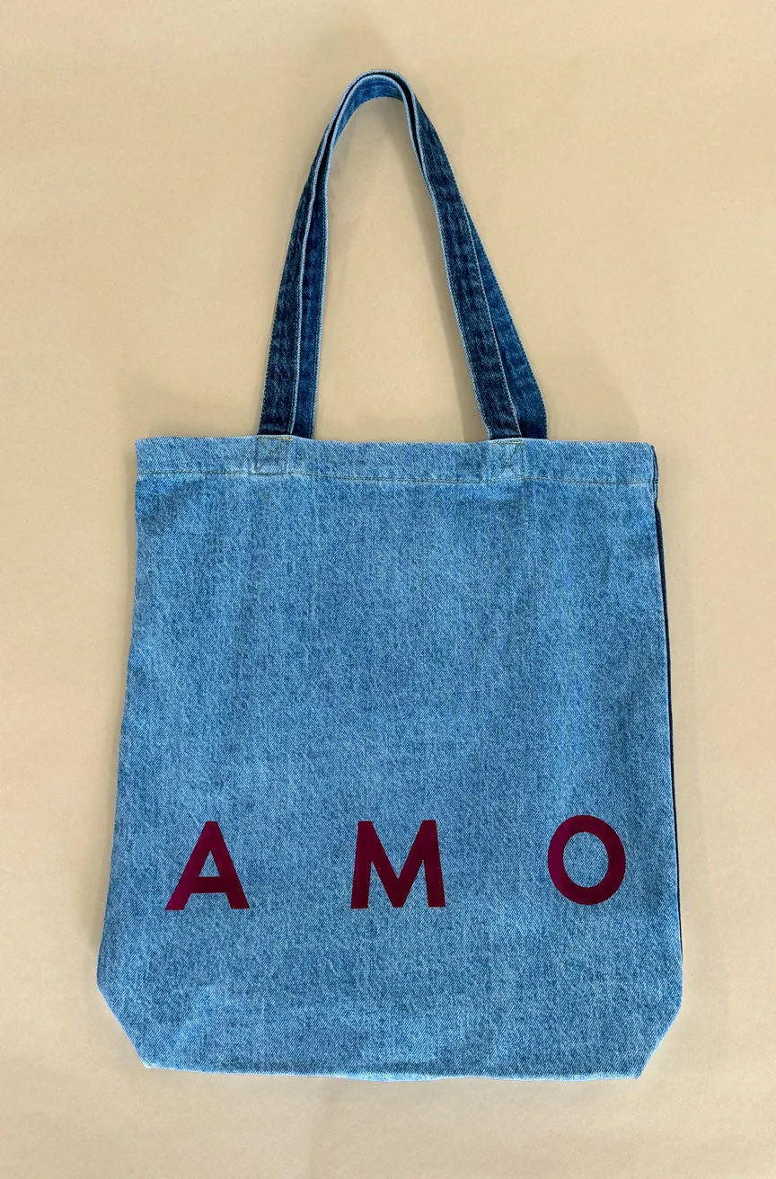 Denim Tote Bag sold by AMO