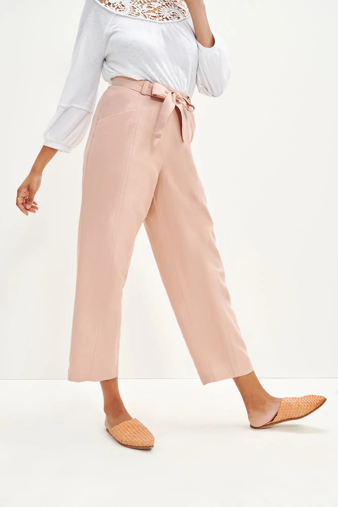 Milo Femme Fête Pant - Rose sold by Amour Vert