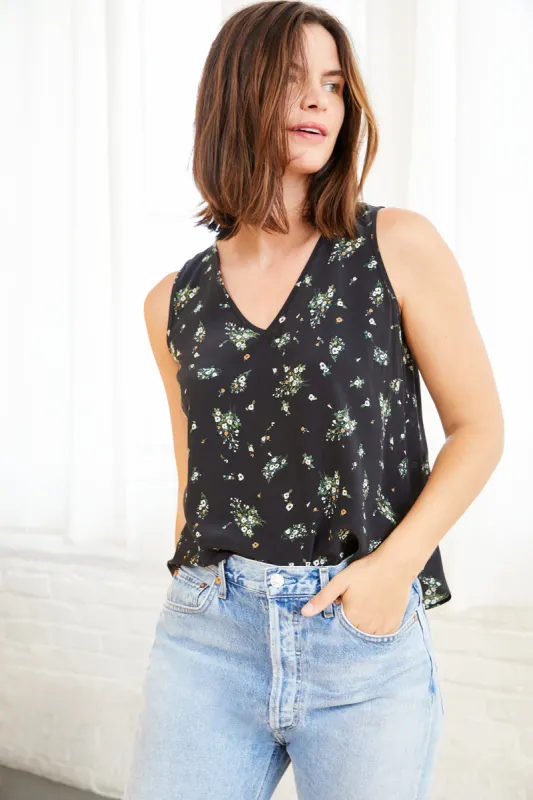 Tori Silk Tank sold by Amour Vert