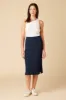 Vindy Paris Rib Skirt - Ocean sold by Amour Vert