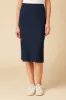 Vindy Paris Rib Skirt - Ocean sold by Amour Vert