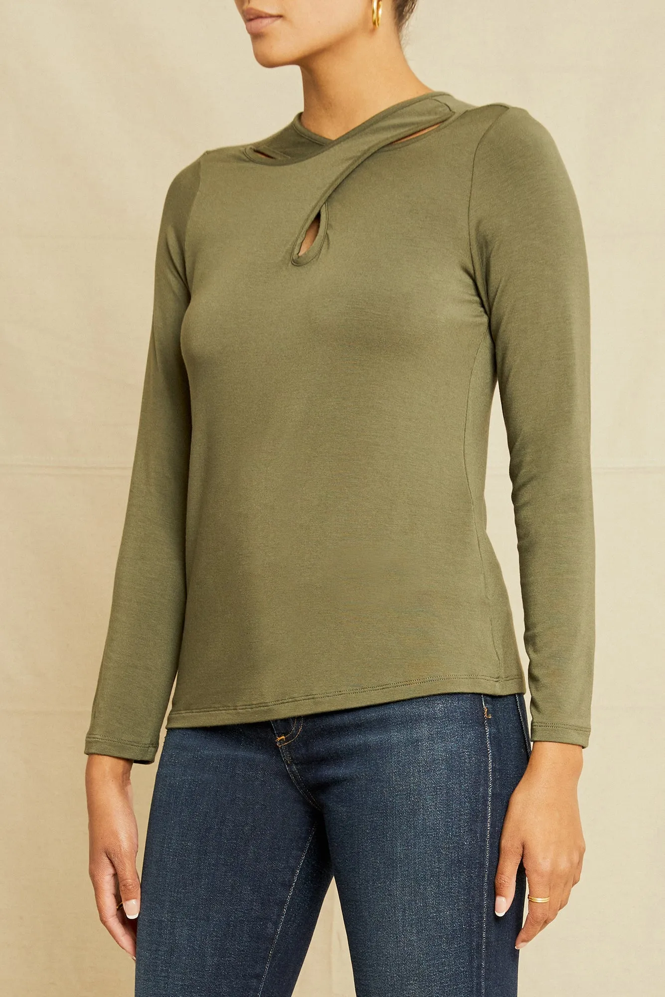 Petra Modal Top - Vine - ReAmour sold by Amour Vert product image thumbnail 2