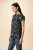 Renata Ecovero Blouse - Stella Floral Navy sold by Amour Vert