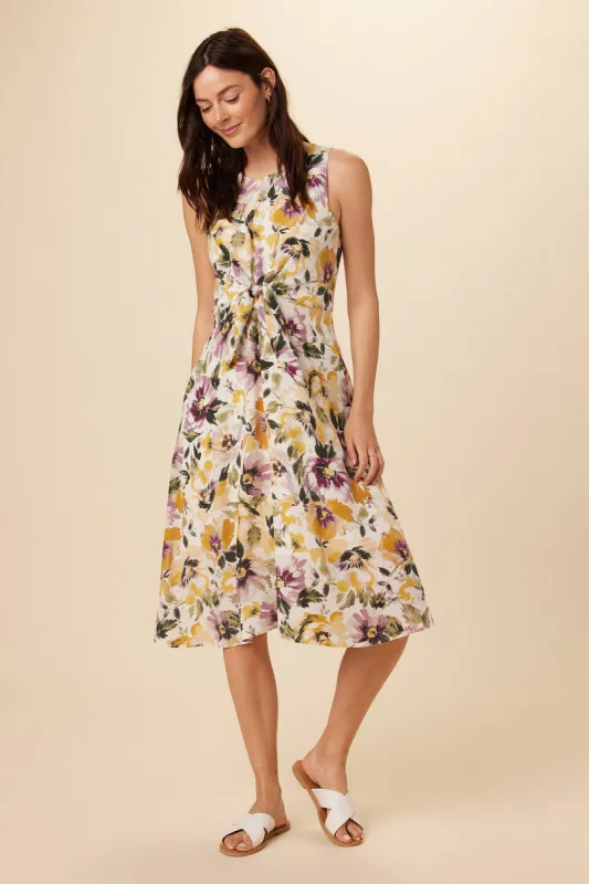 Margot Washable Silk Dress - Isabella Floral sold by Amour Vert
