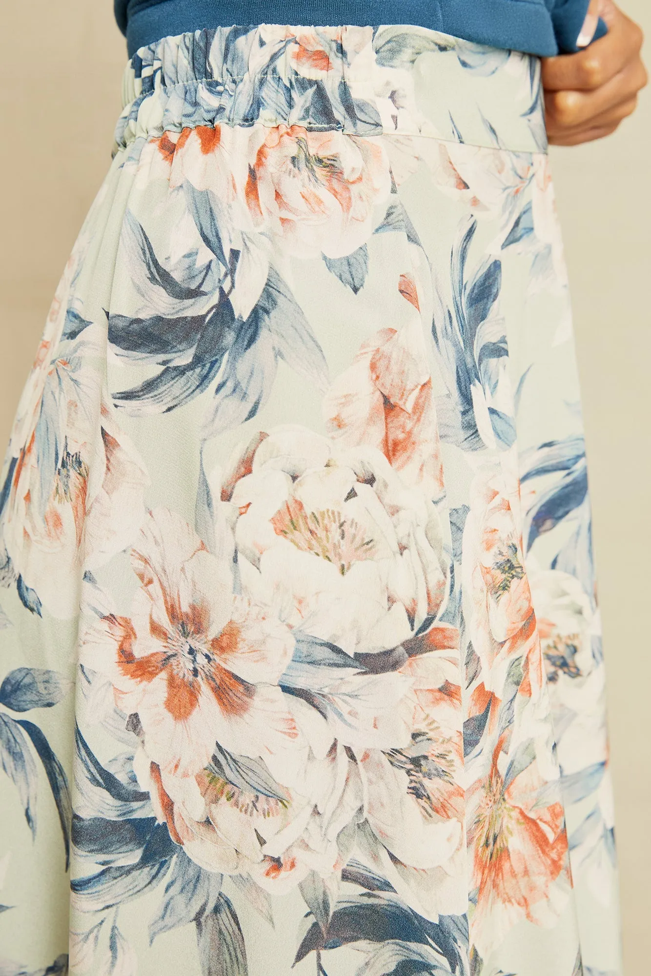 Blaze Washable Silk Skirt - Paulette Floral sold by Amour Vert product image thumbnail 4