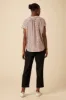Renata Washable Silk Blouse - Valencia Dot Pink sold by Amour Vert