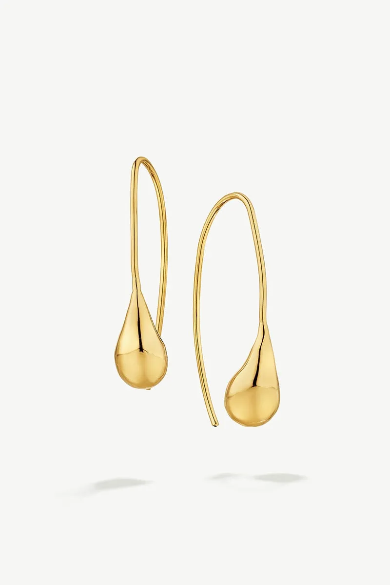 SOKO Dash Threader Earrings - Gold sold by Amour Vert