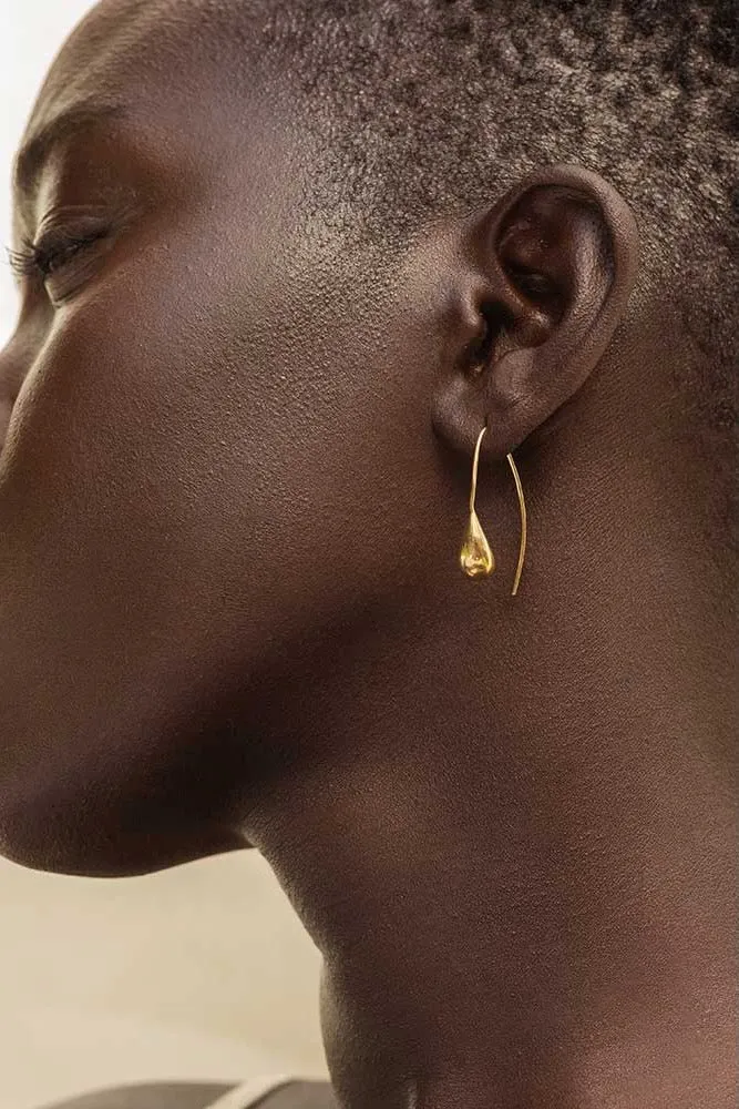 SOKO Dash Threader Earrings - Gold sold by Amour Vert product image thumbnail 2