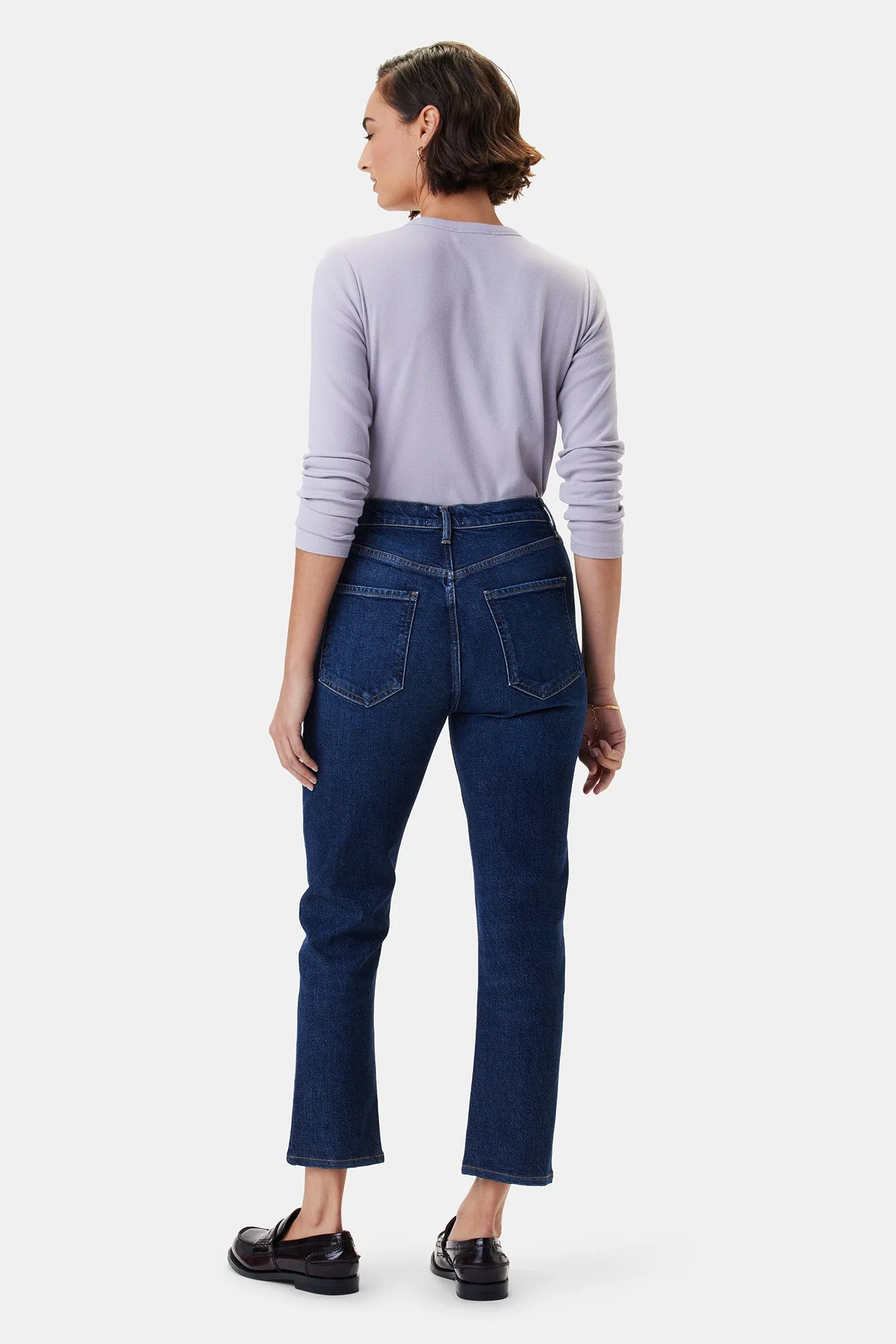 AGOLDE Riley High Rise Straight Crop Jean - Divided sold by Amour Vert product image thumbnail 4