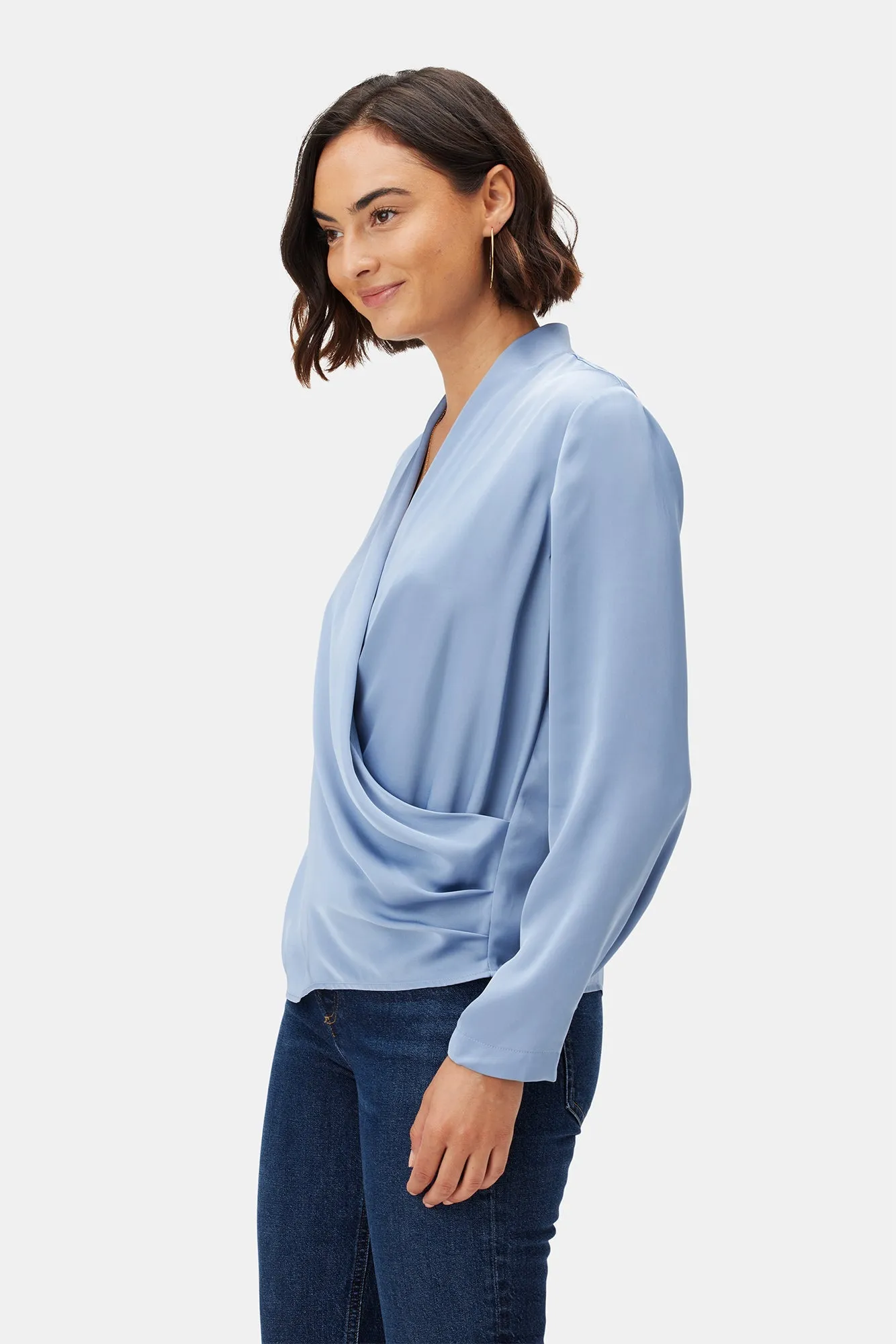 Calais Blouse - Horizon - ReAmour sold by Amour Vert product image thumbnail 2