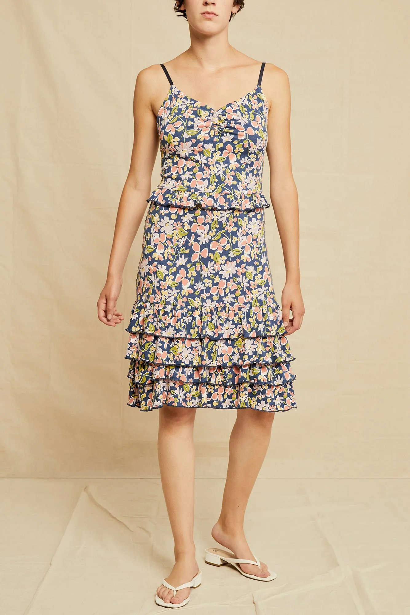 Addison Reverie Knit Dress - Mojave Bloom sold by Amour Vert