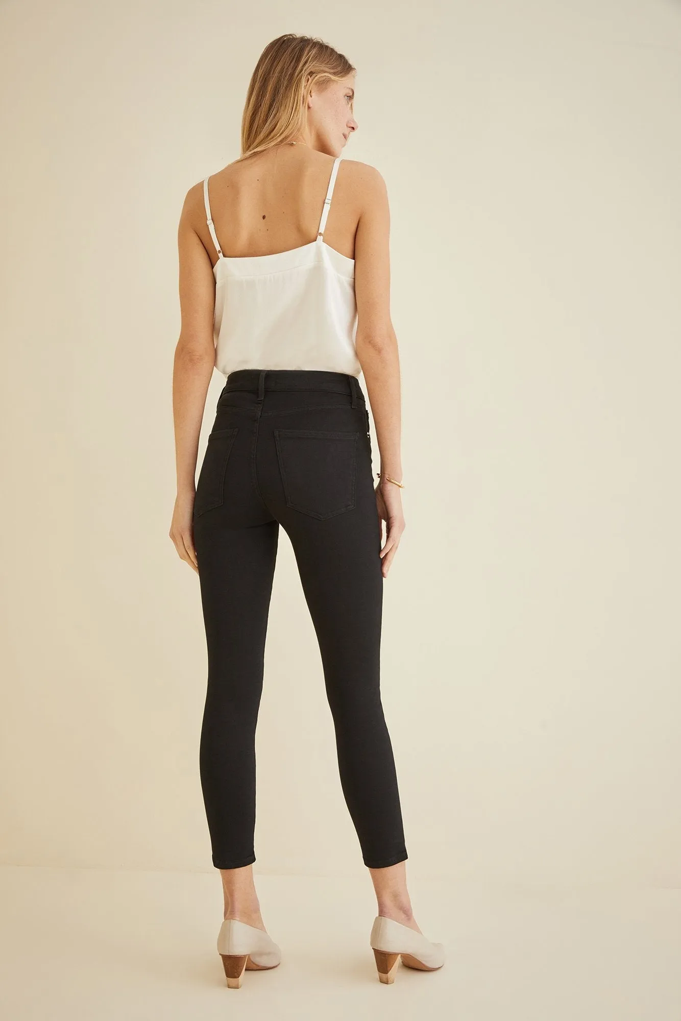 AGOLDE Exclusive Sophie Crop Jean - Black sold by Amour Vert product image thumbnail 3