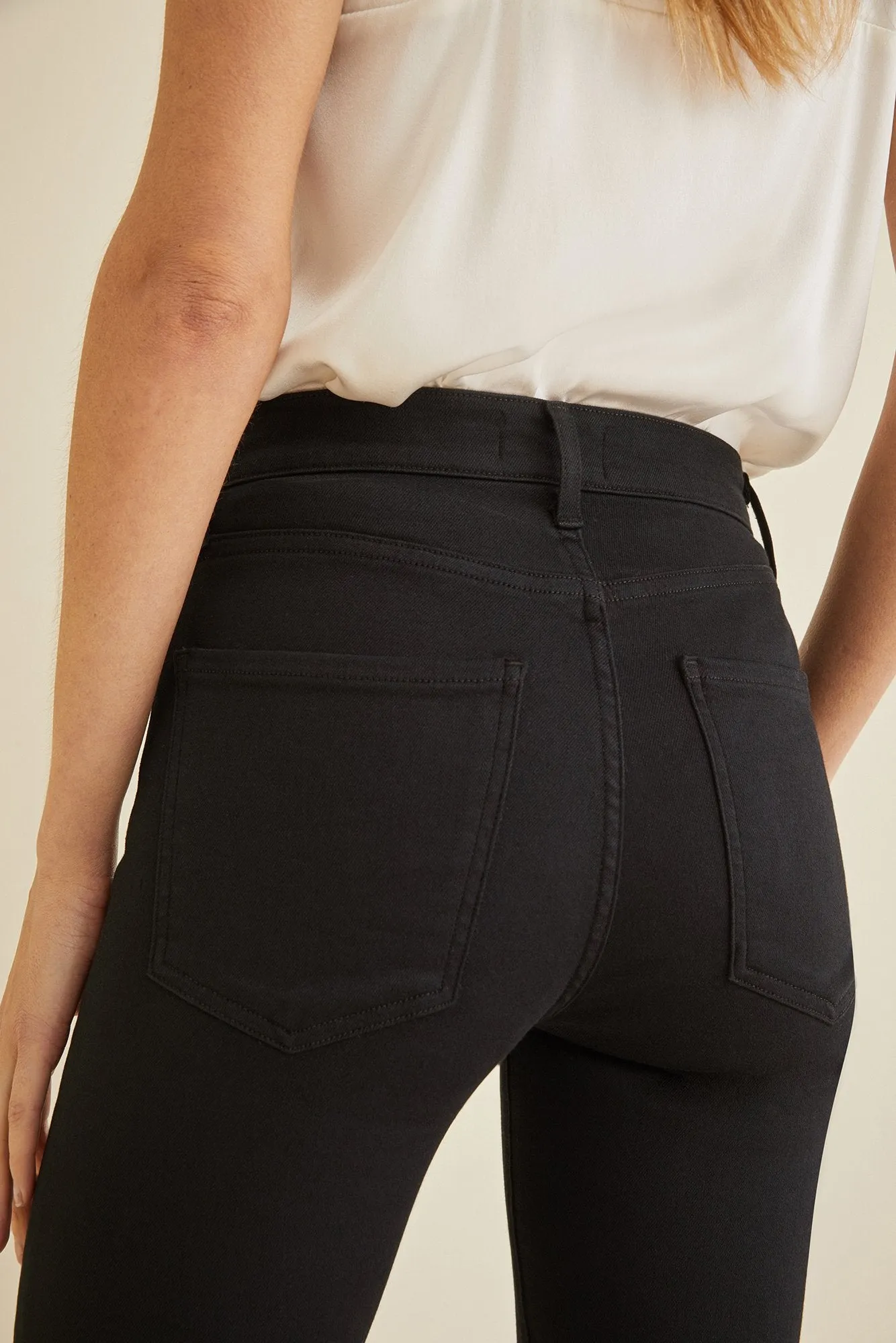 AGOLDE Exclusive Sophie Crop Jean - Black sold by Amour Vert product image thumbnail 4