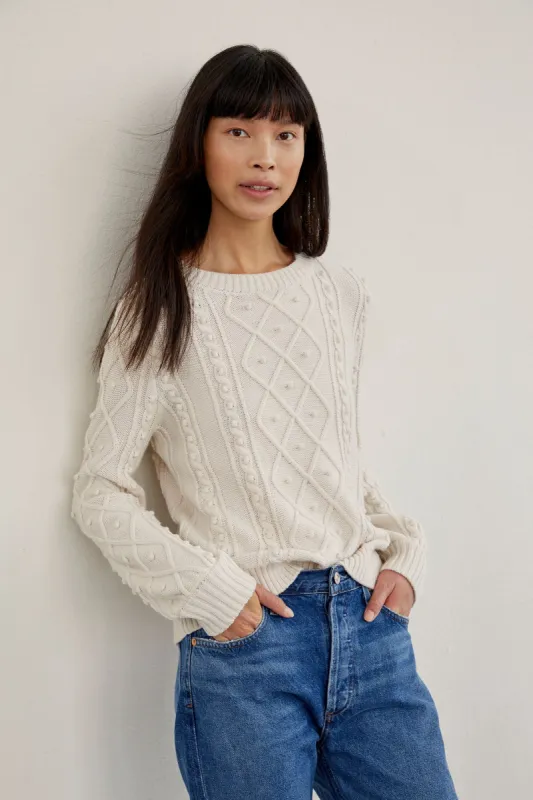 Faedra Merino Wool Sweater sold by Amour Vert