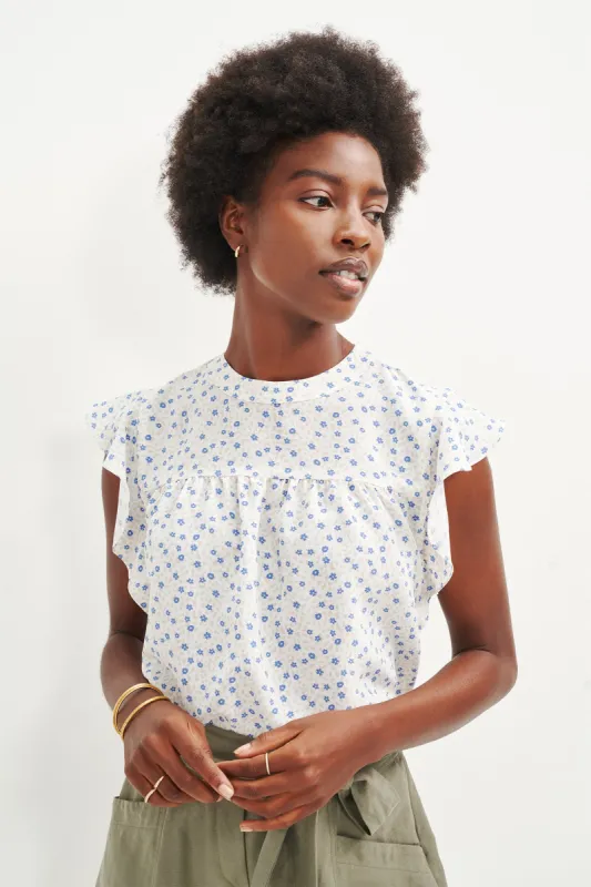 Calla Washable Silk Blouse sold by Amour Vert