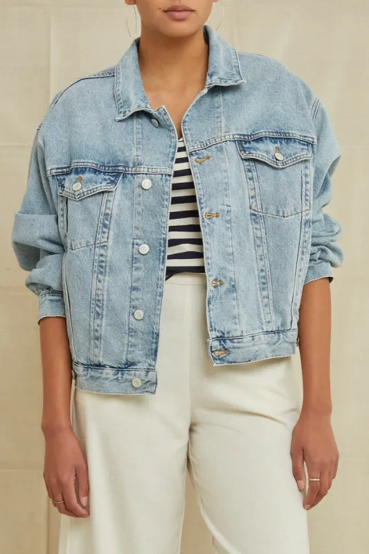 AGOLDE Charli Denim Jacket - Veer sold by Amour Vert
