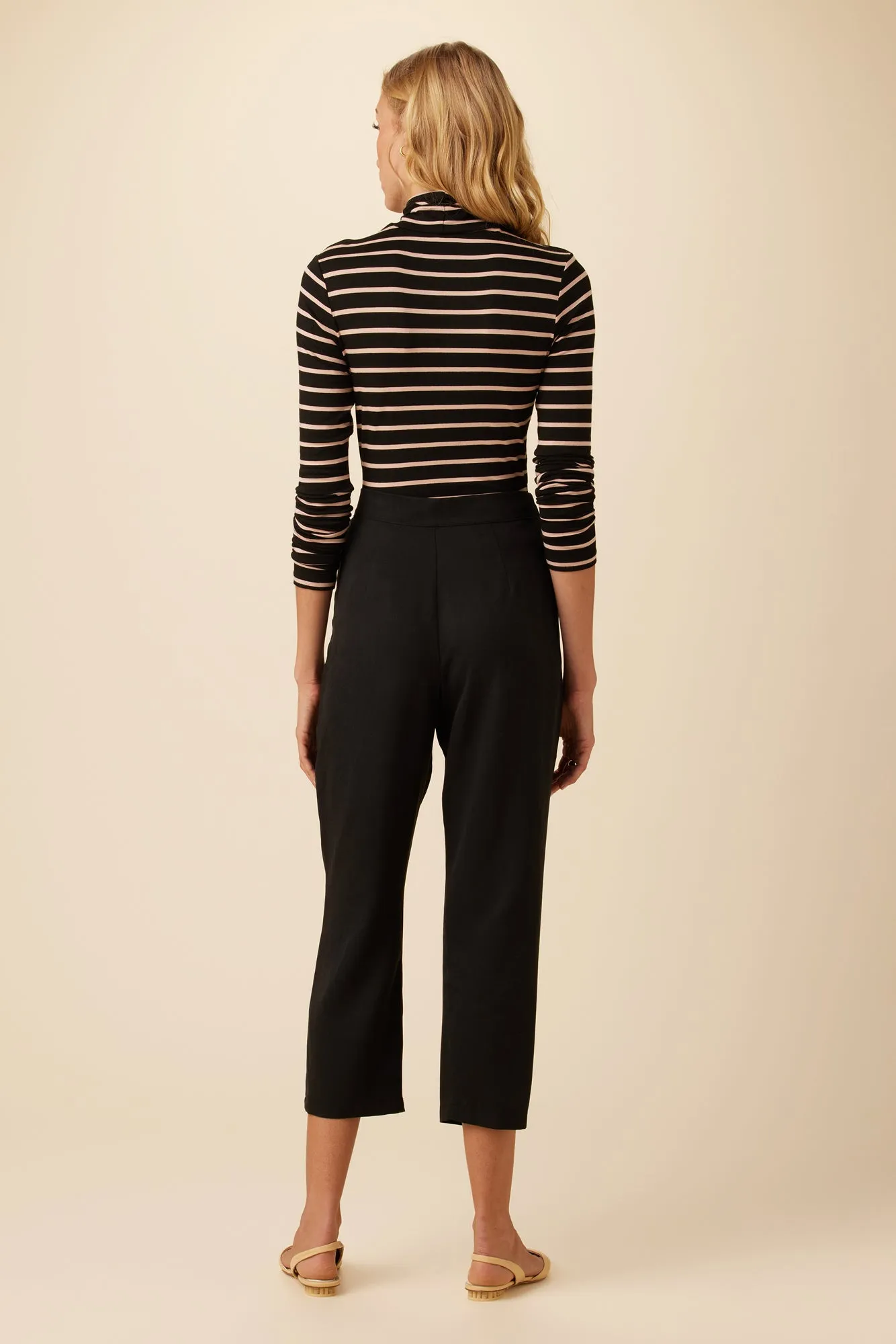 Anissa TENCEL™ Twill Pant - Black sold by Amour Vert product image thumbnail 4
