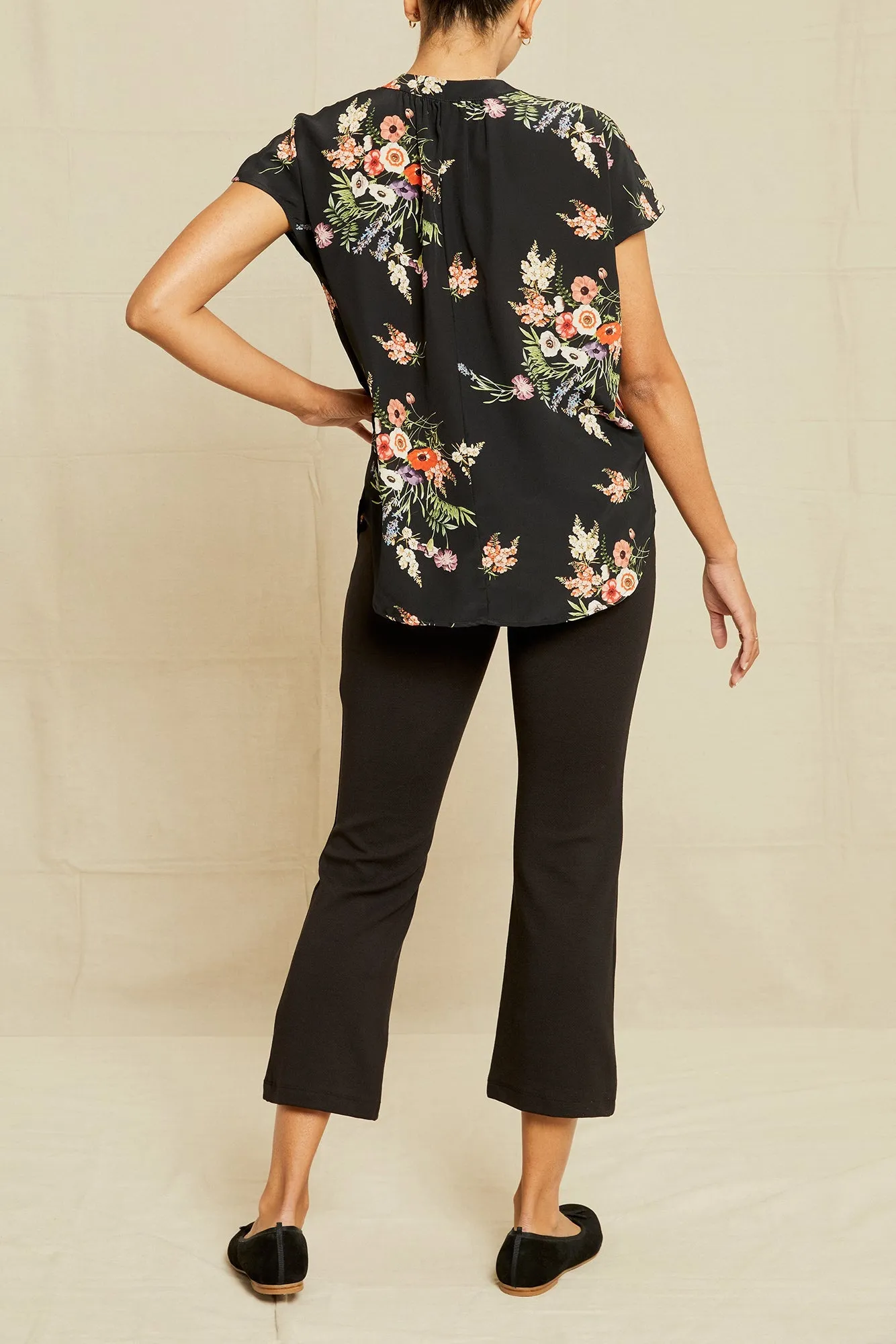 Renata Washable Silk Blouse - Treviso Floral sold by Amour Vert product image thumbnail 5