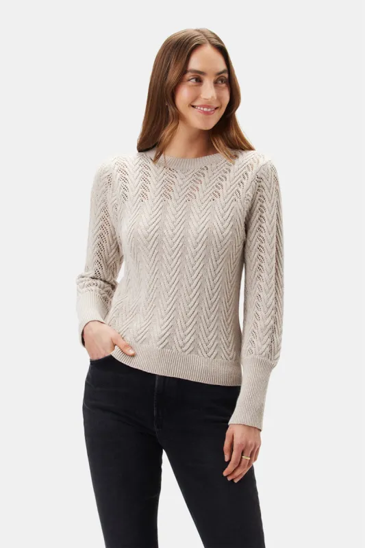 Clementine Sweater - Oatmeal sold by Amour Vert