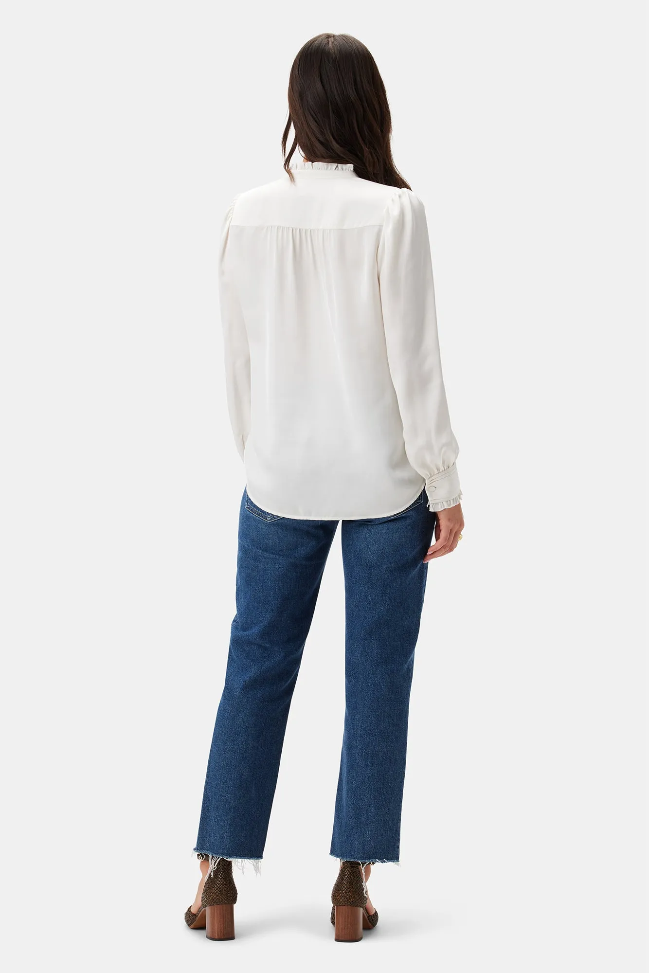 Charlotte Blouse - Ivory sold by Amour Vert product image thumbnail 3