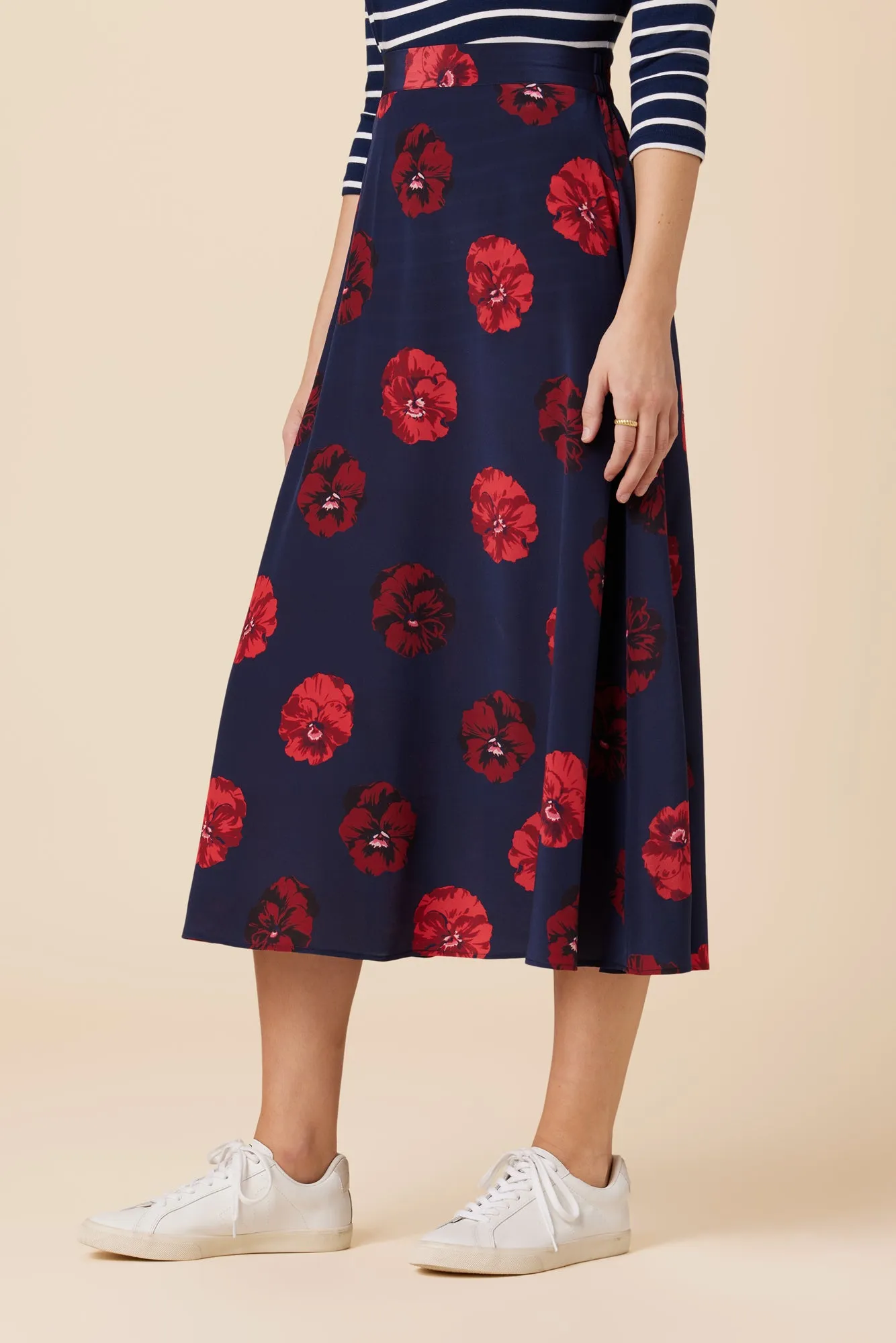 Blaze Washable Silk Skirt - Albany Floral sold by Amour Vert product image thumbnail 3